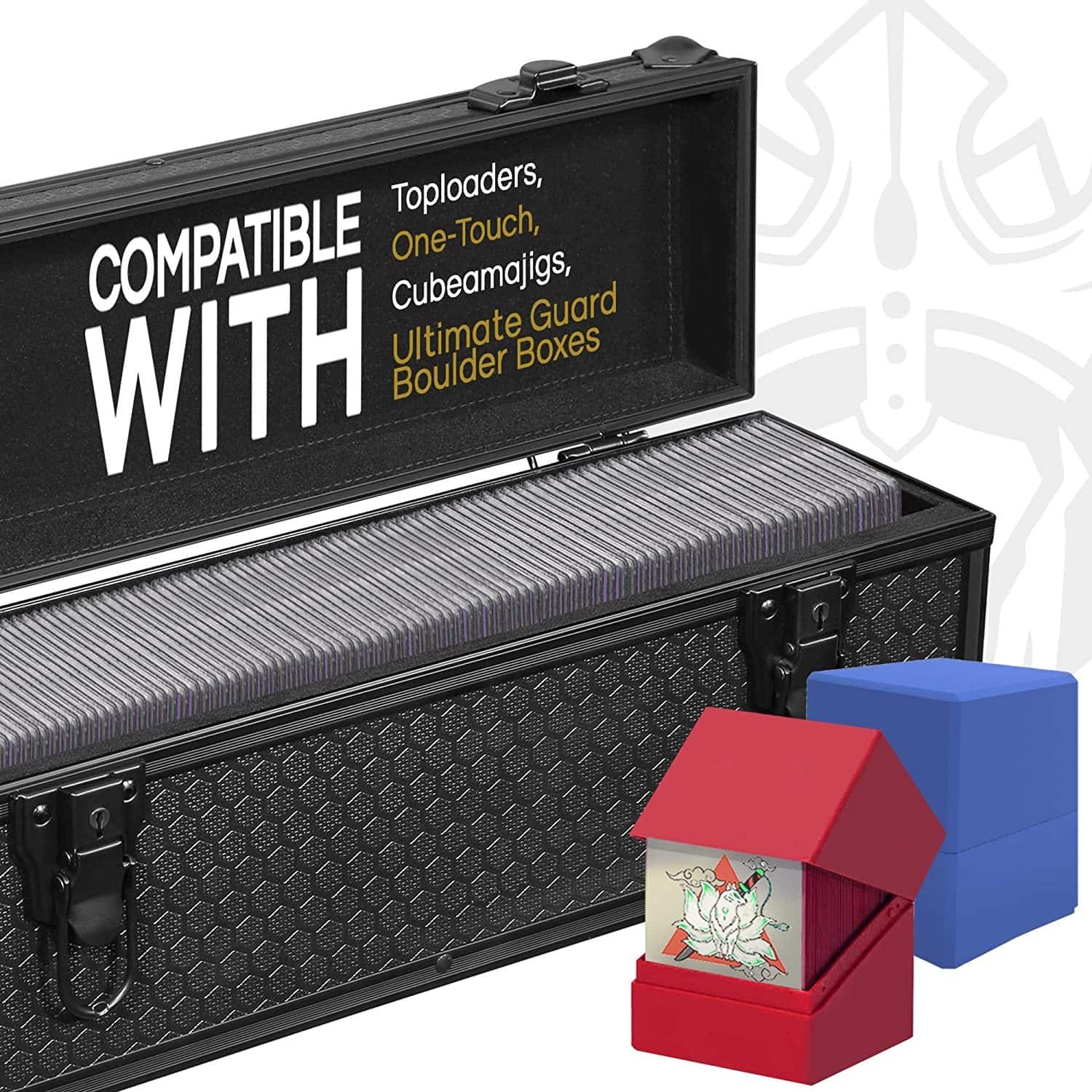 Toploader Card Storage Case | Top Loader Card Holder Box